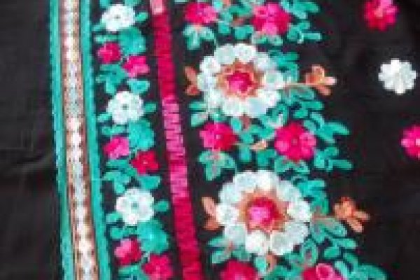 Foto NOVIDADES - Viscoses com bordados de fios coloridos - 5 - Moda Bella Tecidos e Lojas Ravera