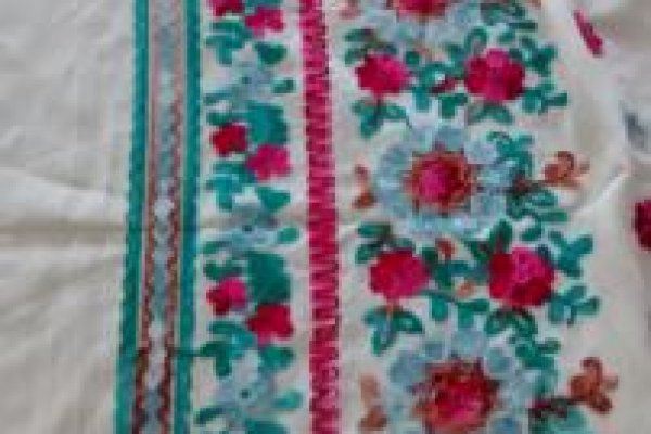 Foto NOVIDADES - Viscoses com bordados de fios coloridos - 3 - Moda Bella Tecidos e Lojas Ravera