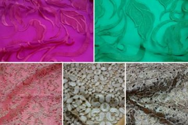 Foto NOVIDADES - RENDAS TIPO GUIPIR METÁLICOS E TULES BORDADOS FLORAIS - 5 - Moda Bella Tecidos e Lojas Ravera