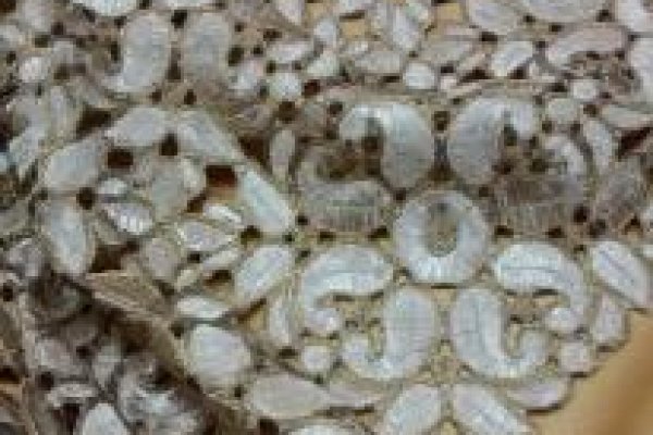Foto NOVIDADES - RENDAS TIPO GUIPIR METÁLICOS E TULES BORDADOS FLORAIS - 9 - Moda Bella Tecidos e Lojas Ravera