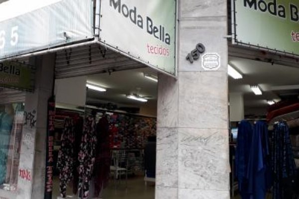 Foto NOVA VITRINE ModaBella Tecidos - CENTRO - 1 - Moda Bella Tecidos e Lojas Ravera