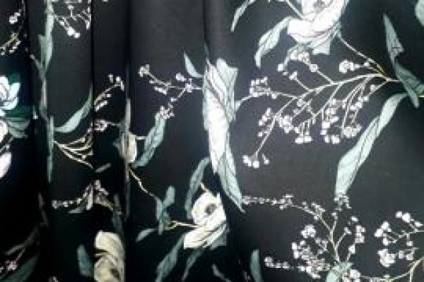 Foto VARIEDADES - PRETO/BRANCO/PRATA - 1 - Moda Bella Tecidos e Lojas Ravera