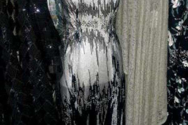 Foto VARIEDADES - PRETO/BRANCO/PRATA - 3 - Moda Bella Tecidos e Lojas Ravera