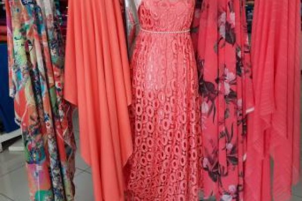 Foto VARIEDADE TECIDOS FINOS - TONS DE CORAL!!! - 7 - Moda Bella Tecidos e Lojas Ravera