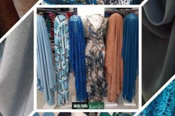 Foto VARIEDADE TECIDOS FINOS - TONS DE AZUIS E BEGES!!! - 7 - Moda Bella Tecidos e Lojas Ravera
