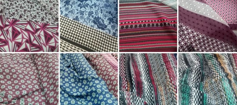 CREPES ESTAMPAS GEOMÉTRICAS - Moda Bella Tecidos e Lojas Ravera