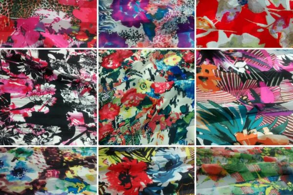 Foto TECIDOS CETINS DEVORÊS ESTAMPADOS 