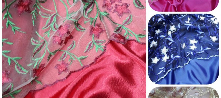 TULE FLORAL COLORIDO - Moda Bella Tecidos e Lojas Ravera