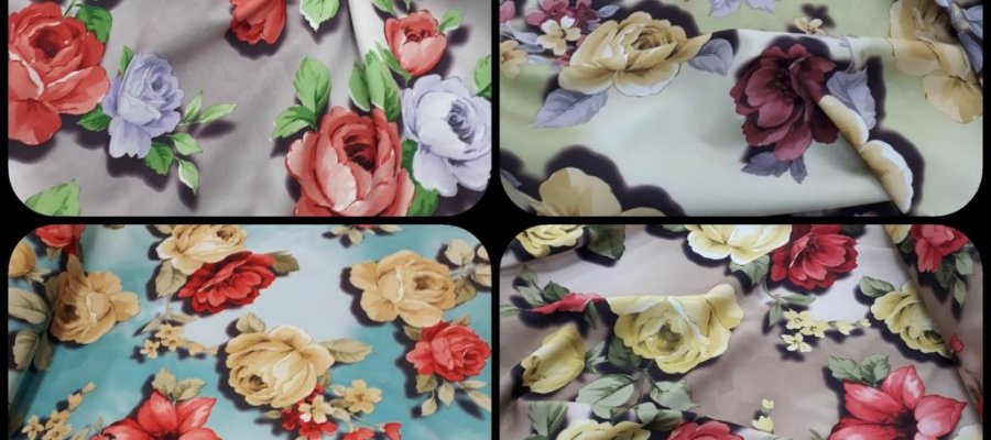 NOVIDADES - BENGALINE ESTAMPA FLORAL - Moda Bella Tecidos e Lojas Ravera