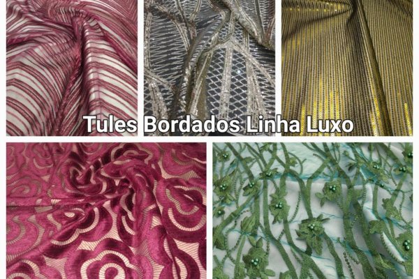 Foto NOVIDADE - TULES BORDADOS LINHA LUXO!!! 