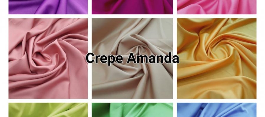 NOVIDADE TECIDOS  - CREPE AMANDA!!! - Moda Bella Tecidos e Lojas Ravera