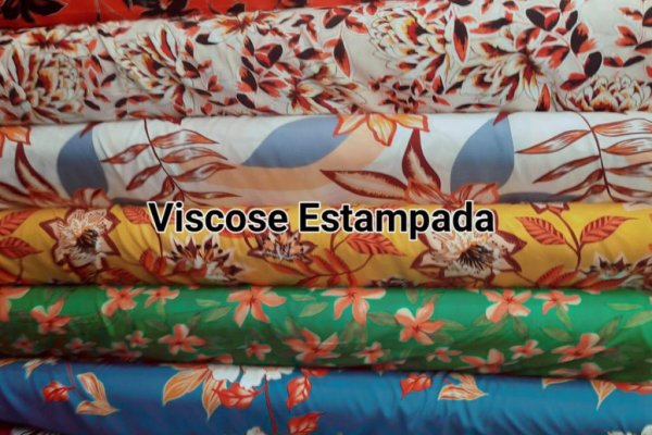 Foto NOVIDADE TECIDOS - VISCOSE ESTAMPADA!!! 