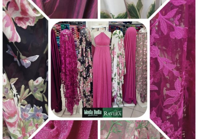 VARIEDADE TECIDOS FINOS - TONS ROSA!!! - NOVIDADES E VARIEDADES