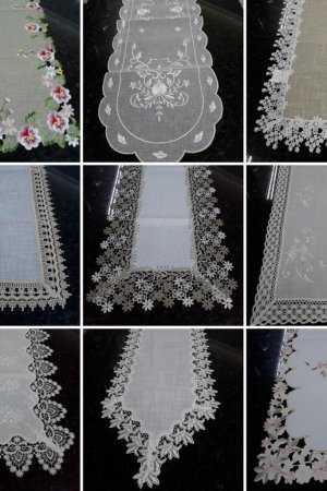CAMINHOS DE MESA BORDADOS - MESA