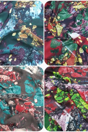 NOVA COLEÇÃO -  MUSSELINES ESTAMPADAS - MUSSELINES