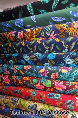 NOVIDADES - TECIDOS 100% VISCOSE!! - VISCOSES