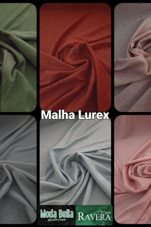 NOVIDADE - MALHA LUREX!!! - MALHARIAS - Viscolycras - Neoprenes - Piquets - Liganetes
