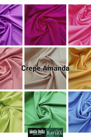 NOVIDADE TECIDOS  - CREPE AMANDA!!! - CREPES
