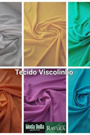 NOVIDADE TECIDOS  - VISCOLINHO!!! - VISCOSES