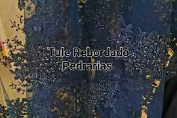 Foto VARIEDADE TECIDOS FINOS - TONS AZUL E PRATA!!! - 2 - Moda Bella Tecidos e Lojas Ravera
