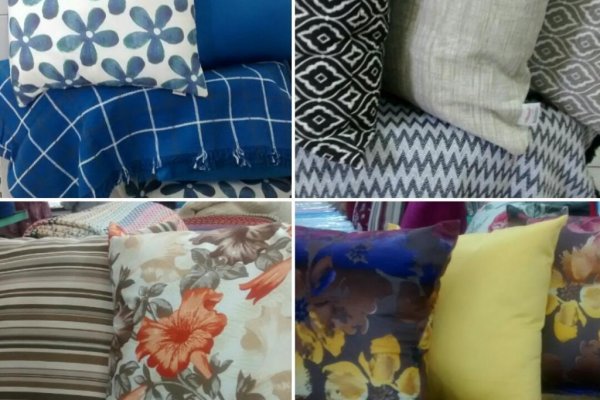 Foto ALMOFADAS - COBERTORES - MANTAS - OBJETOS DECORATIVOS