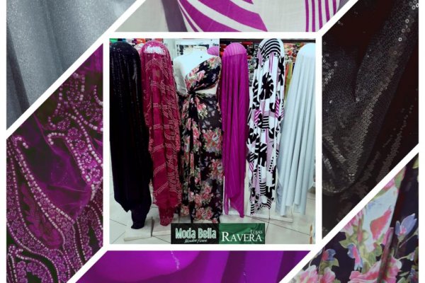 Foto VARIEDADE TECIDOS FINOS - TONS PRETO AO FUCSIA!!!
