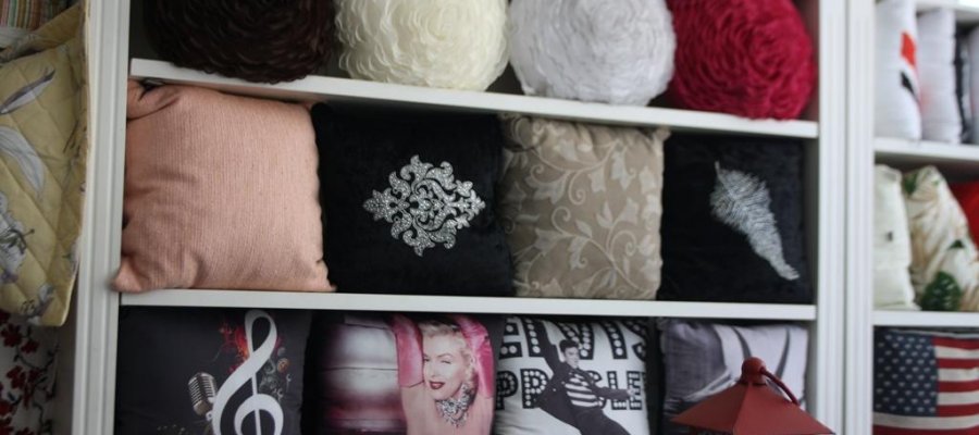 almofadas de vários padrões e tecidos - Moda Bella Tecidos e Lojas Ravera