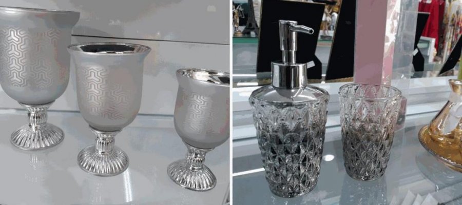 NOVIDADES - PEÇAS DECORATIVAS EM PRATA - Moda Bella Tecidos e Lojas Ravera