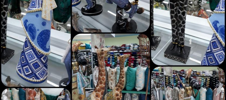 NOVIDADES - NOVA LINHA DE DECORAÇÃO AFRICANAS - Para decorar seu lar ou presentear. - Moda Bella Tecidos e Lojas Ravera