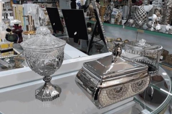 Foto NOVIDADES - PEÇAS DECORATIVAS EM PRATA - 7 - Moda Bella Tecidos e Lojas Ravera