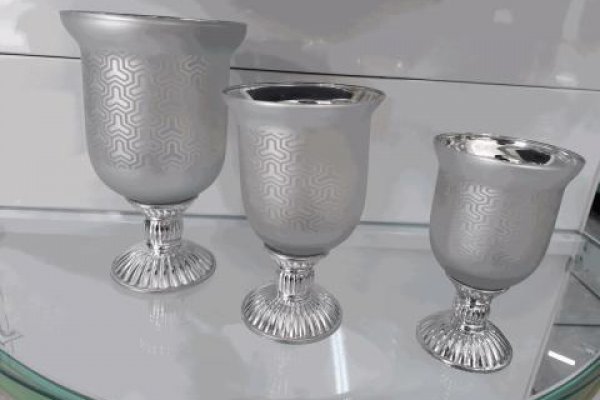 Foto NOVIDADES - PEÇAS DECORATIVAS EM PRATA - 5 - Moda Bella Tecidos e Lojas Ravera