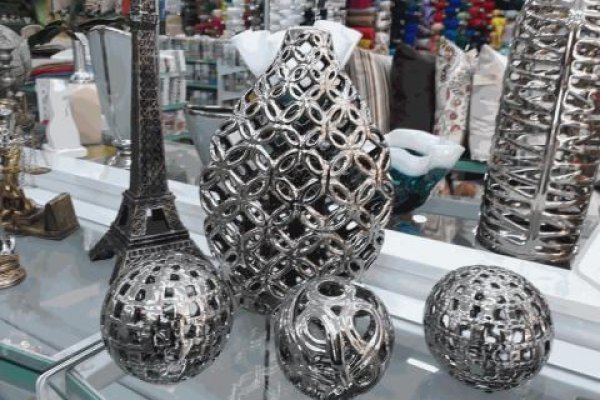 Foto NOVIDADES - PEÇAS DECORATIVAS EM PRATA - 1 - Moda Bella Tecidos e Lojas Ravera