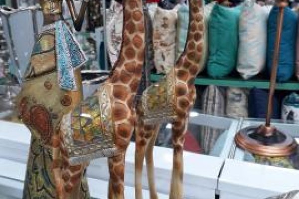 Foto NOVIDADES - NOVA LINHA DE DECORAÇÃO AFRICANAS - Para decorar seu lar ou presentear. - 2 - Moda Bella Tecidos e Lojas Ravera