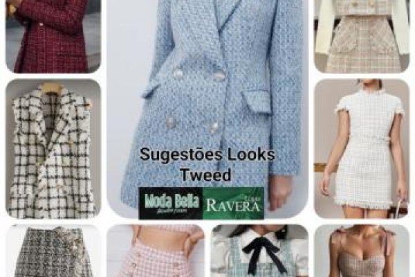 Foto NOVIDADE TECIDOS - LINDO TECIDO TWEED MISTO COM LUREX!!! - 11 - Moda Bella Tecidos e Lojas Ravera