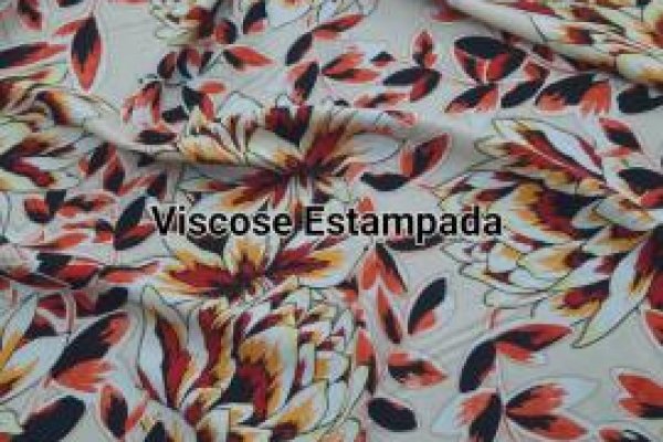 Foto NOVIDADE TECIDOS - VISCOSE ESTAMPADA!!! - 1 - Moda Bella Tecidos e Lojas Ravera