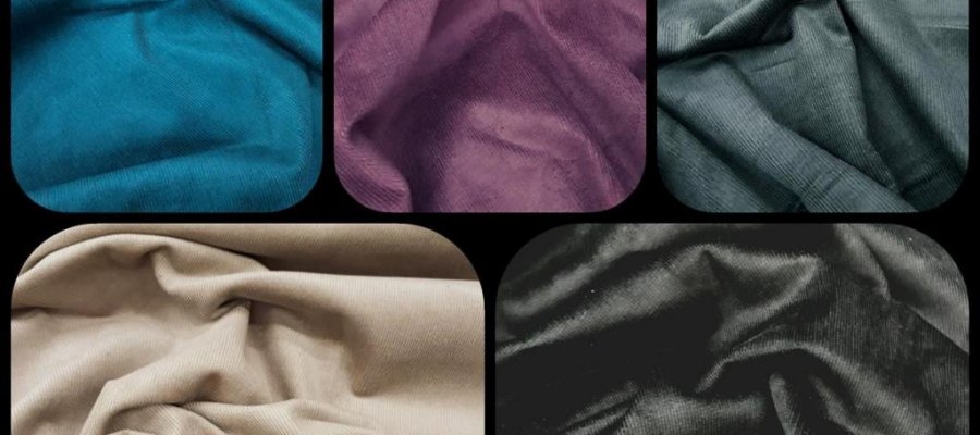 NOVIDADES - VELUDO COTELÊ - Chegou no grupo ModaBella Tecidos-RAVERA uma nova coleção de veludo cotelê em várias cores - Tecidos sempre atualizados com as últimas tendências da MODA - Moda Bella Tecidos e Lojas Ravera