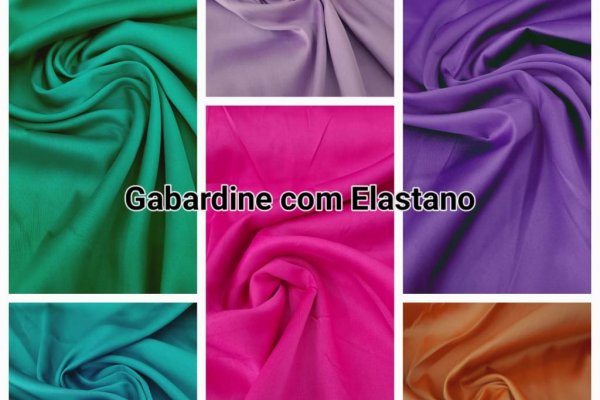 Foto NOVIDADE TECIDOS - GABARDINE COM ELASTANO!!!