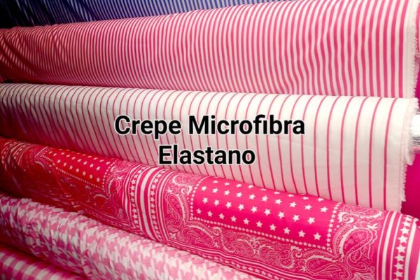 Foto NOVIDADES em Tecidos - Inspiração BARBIE - Crepe Microfibra Elastano!!! 