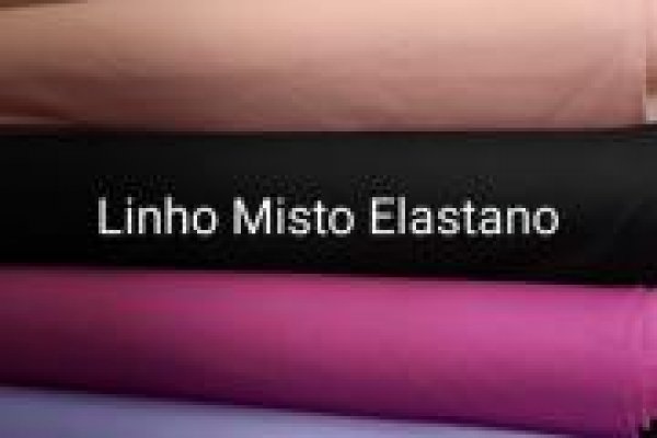 Foto NOVIDADE - LINHO MISTO COM ELASTANO - 11 - Moda Bella Tecidos e Lojas Ravera