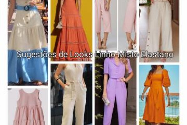 Foto NOVIDADE - LINHO MISTO COM ELASTANO - 10 - Moda Bella Tecidos e Lojas Ravera