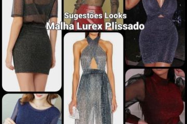 Foto NOVIDADE - MALHA LUREX PLISSADA TRANSPARENTE!!! - 5 - Moda Bella Tecidos e Lojas Ravera